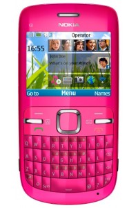 Мобильный телефон Nokia C3 Hot Pink