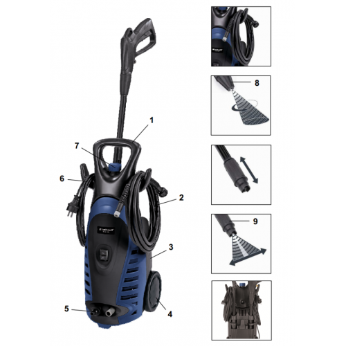 Мойка высокого давления Einhell BT-HP 1435