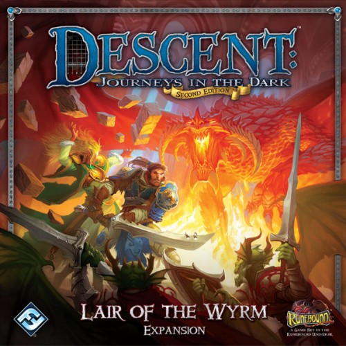 Настольная игра Descent: Journeys in the Dark (2nd Edition) - Lair of the Wyrm