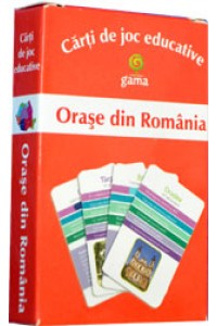 Orase din Romania. Carti de joc educative