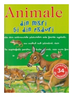 Picto-abtibilduri cu animale din mari si din paduri