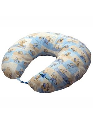 Подушка для кормления голубая Klups