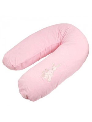 Подушка для кормления розовая Klups