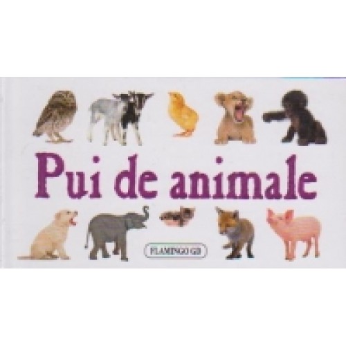 Pui de animale - cartonata