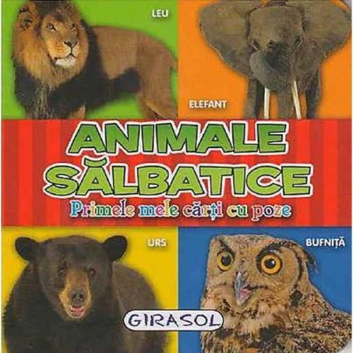 Carti cu poze - Animale salbatice