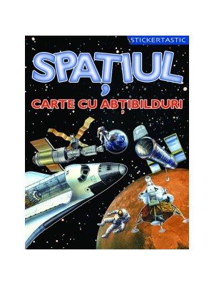 Carte cu abtibilduri - Spatiul