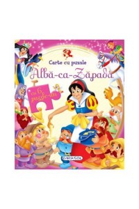 Carte cu puzzle - Alba ca zapada