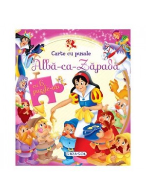 Carte cu puzzle - Alba ca zapada