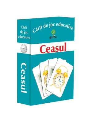 Ceasul. Carti de joc educative