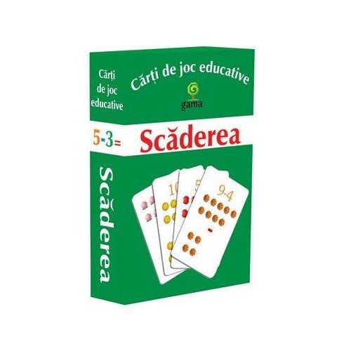 Scaderea. Carti de joc educative