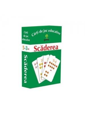 Scaderea. Carti de joc educative