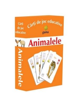 Animalele. Carti de joc educative