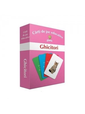 Ghicitori. Carti de joc educative