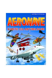 Carte cu abtibilduri - Aeronave