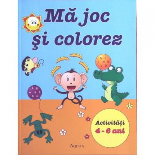 Ma joc si colorez 4-6 ani