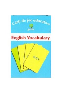 Englihsh Vocabulary. Carti de joc educative