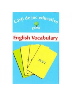 Englihsh Vocabulary. Carti de joc educative