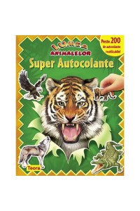 Super autocolante lumea animalelor