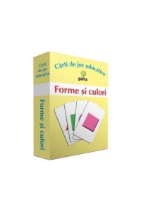 Forme si culori. Carti de joc educative