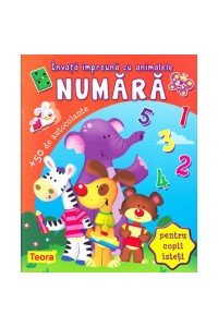 Invata cu animale Numara