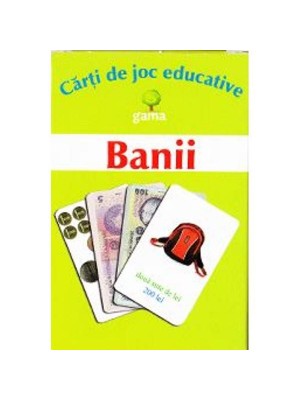 Banii. Carti de joc educative