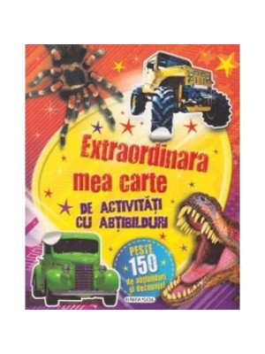 Extraordinara mea carte de activitati cu abtibilduri