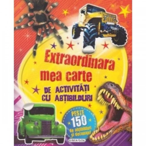 Extraordinara mea carte de activitati cu abtibilduri