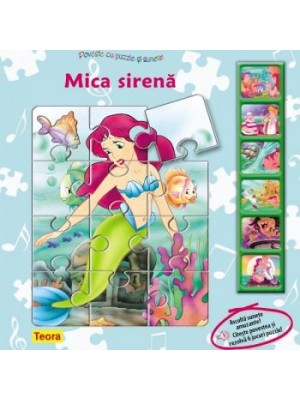 Mica sirena Poveste cu puzzle si sunete