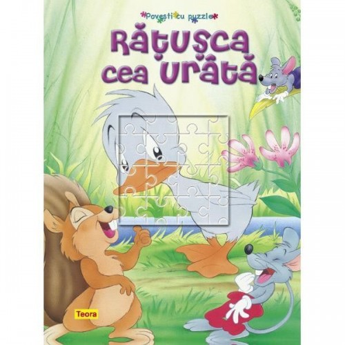 Povesti cu puzzle Ratusca cea urata