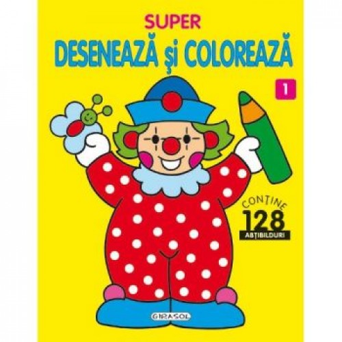 Super danseaza si coloreaza 1