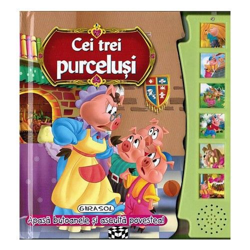 Povesti ilustrate - Cei trei purcelusi