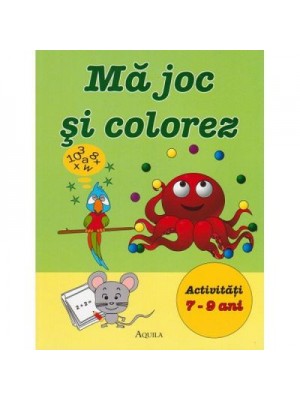 Ma joc si colorez 7-9 ani