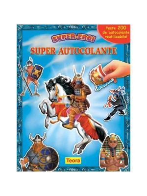 Super autocolante super eroi