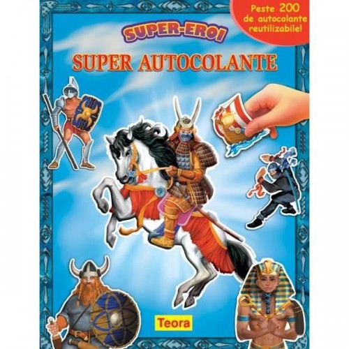 Super autocolante super eroi