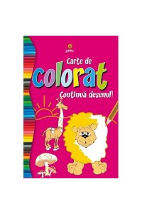 Carte de colorat continua desenul. 80 p.