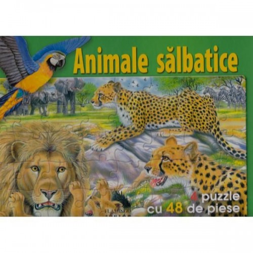 Animale salbatice (puzzle)