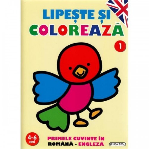 Lipeste si coloreaza cu numere 1