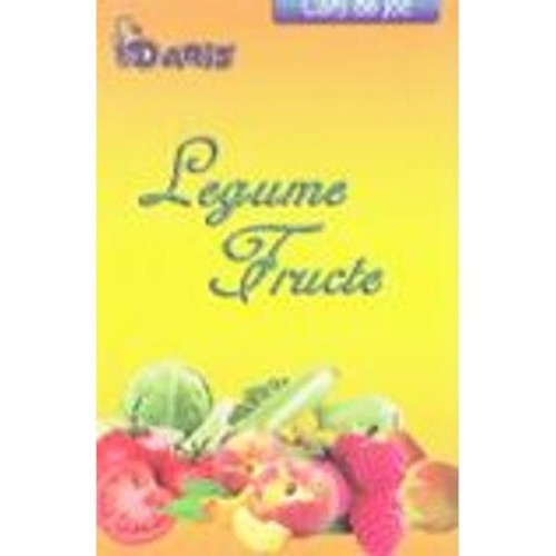 Fructe si legume. Carti de joc educative