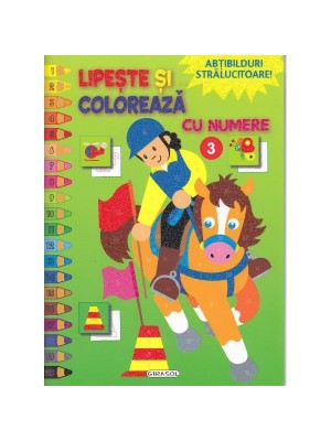 Lipeste si coloreaza cu numere 3