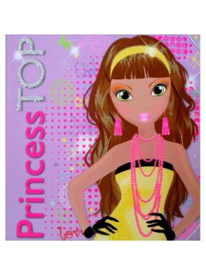 Princess TOP- Design your dress (violet)          