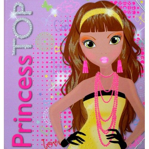 Princess TOP- Design your dress (violet)          
