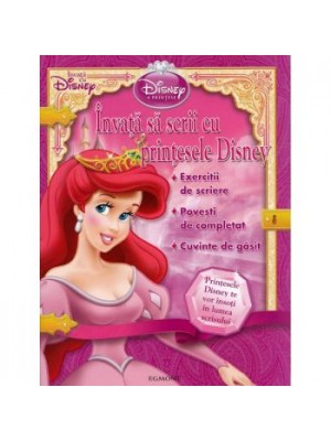 Invata sa scrii cu printesele Disney