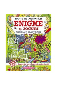Carte de activitati enigme si jocuri absolut uluitoare