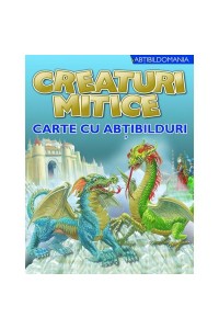 Carte cu abtibilduri - Creaturi mitice