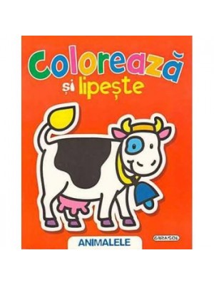 Coloreaza si lipeste  Animalele