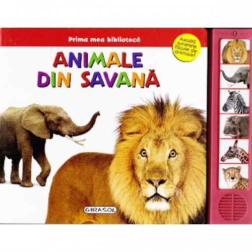 Prima mea biblioteca  Animale din savana