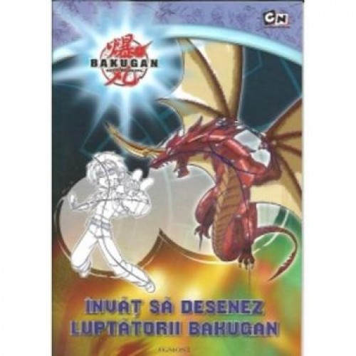 Invat sa desenez cu luptatorii bakugan