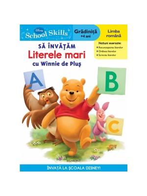 School skills +4 ani -  sa invatam literele mari cu winnie de plus#retip