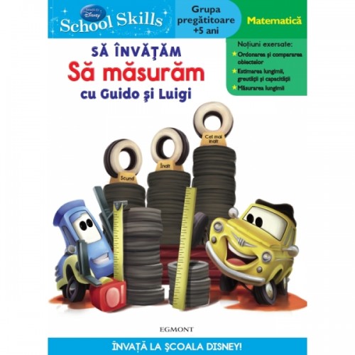 School skills +5 ani - sa invatam sa masuram cu guido si luigi