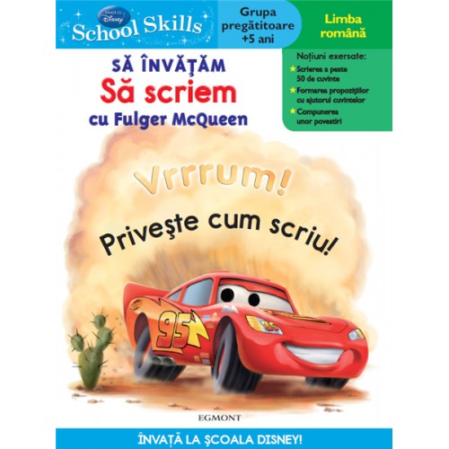 School skills +5 ani - sa invatam sa scriem cu belle